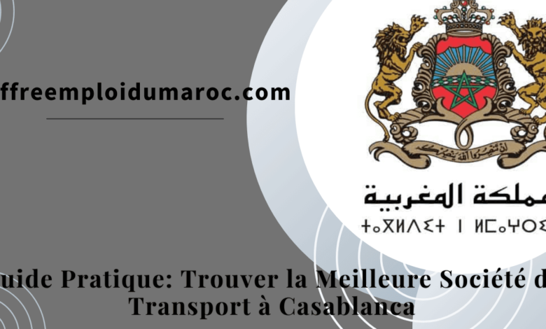 Société de Transport à Casablanca