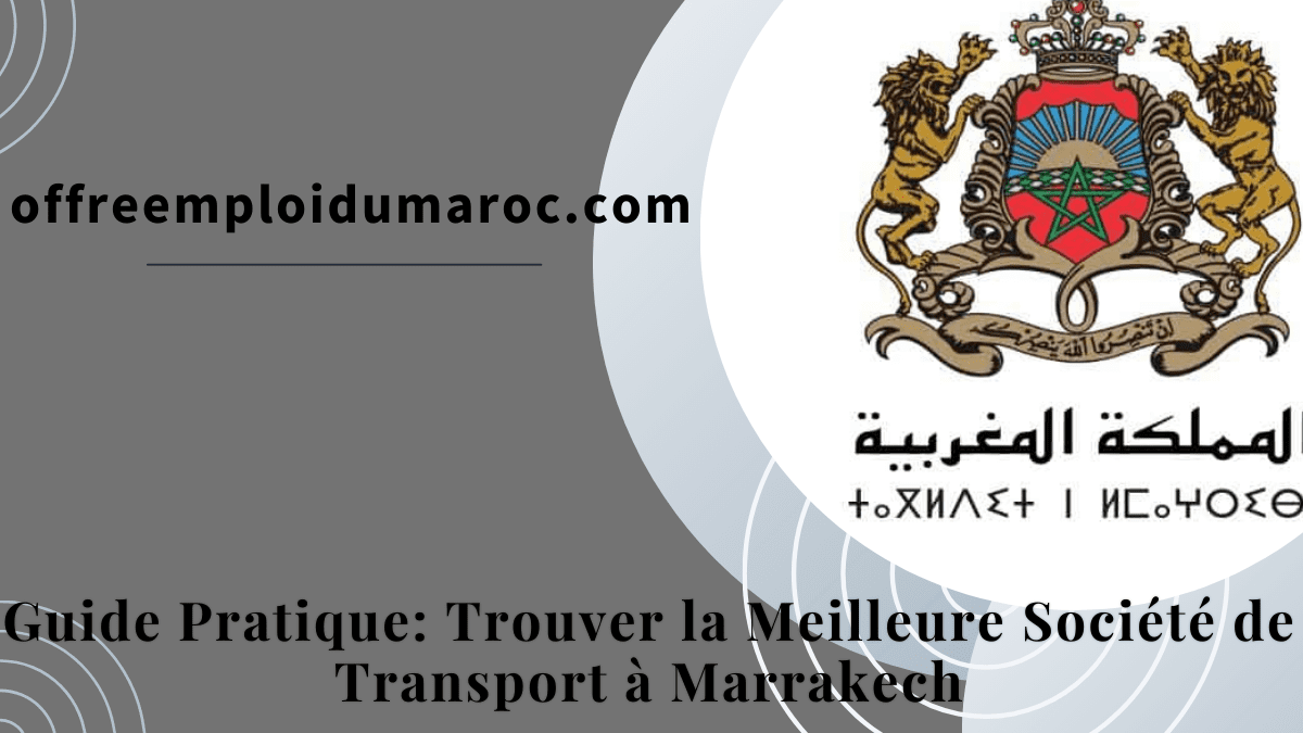 Société de Transport à Marrakech