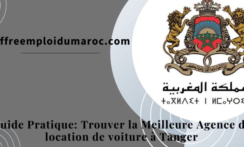 agence de Location de Voiture à Tanger